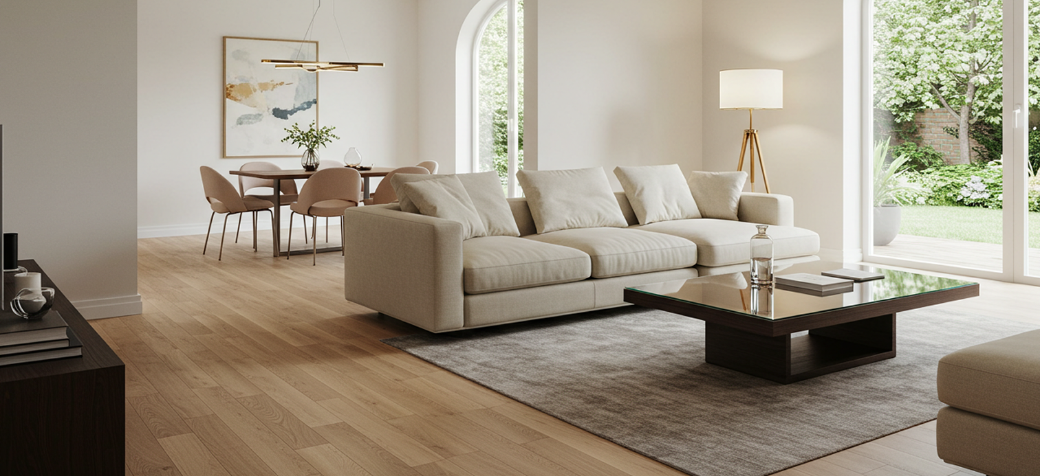 Modern interior living space